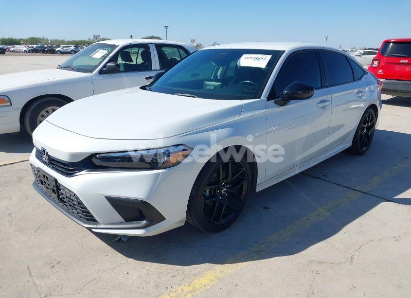 Photo 2 of 2022 Honda Civic SPORT (VIN 2HGFE2F50NH563015)