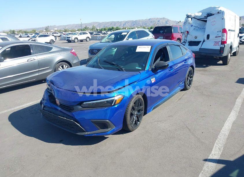 Photo 2 of 2022 Honda Civic SPORT (VIN 2HGFE2F50NH585564)