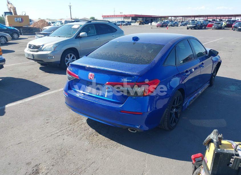 Photo 4 of 2022 Honda Civic SPORT (VIN 2HGFE2F50NH585564)
