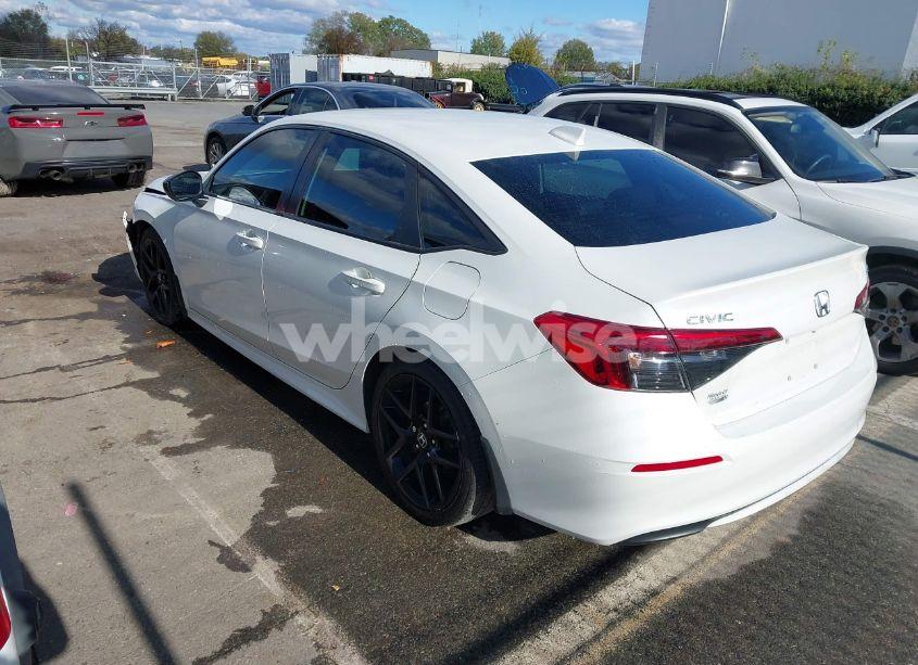 Photo 3 of 2022 Honda Civic SPORT (VIN 2HGFE2F50NH588397)