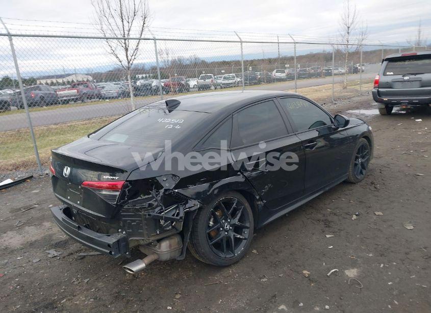 Photo 4 of 2023 Honda Civic SPORT (VIN 2HGFE2F50PH549134)