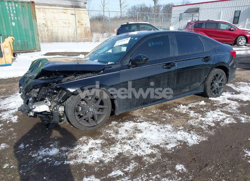 Photo 2 of 2024 Honda Civic SPORT (VIN 2HGFE2F50RH522048)