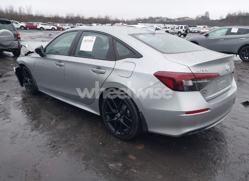 Photo 3 of 2025 Honda Civic SPORT (VIN 2HGFE2F50SH519012)