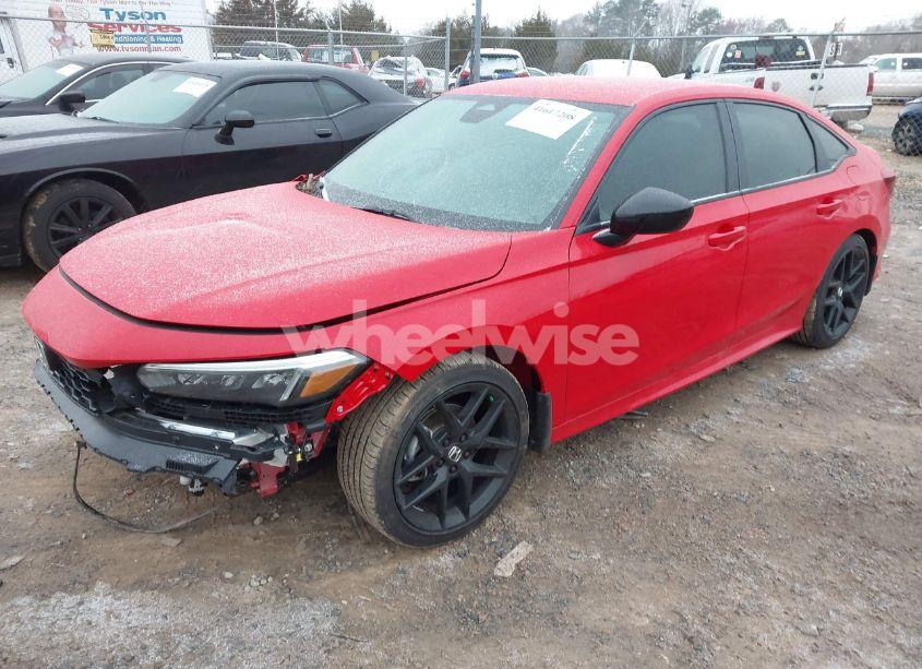 Photo 2 of 2025 Honda Civic SPORT (VIN 2HGFE2F50SH543438)