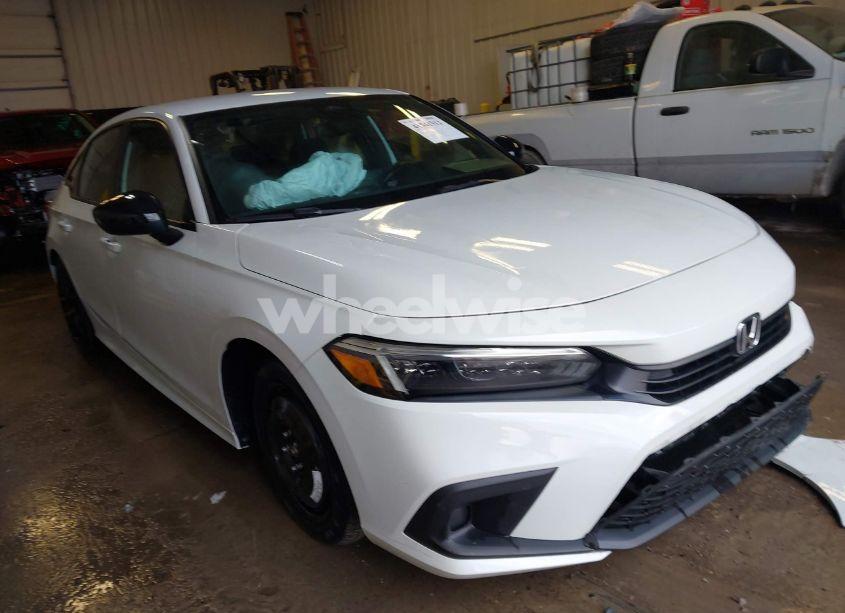 2022 Honda Civic SPORT (VIN 2HGFE2F51NH525938) main photo