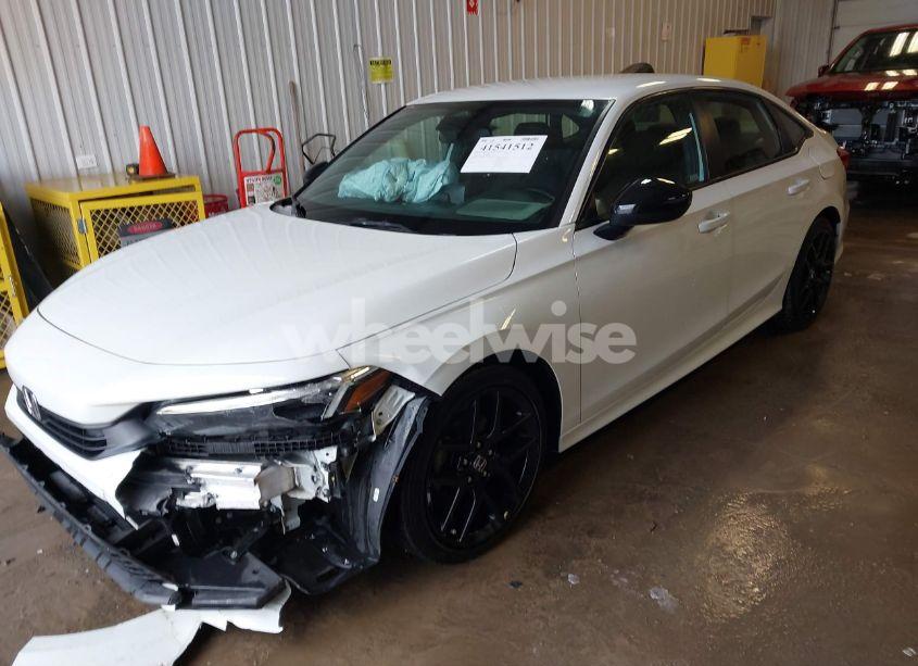 Photo 2 of 2022 Honda Civic SPORT (VIN 2HGFE2F51NH525938)