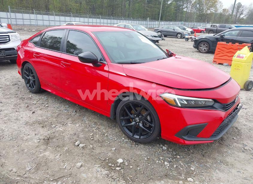 2022 Honda Civic SPORT (VIN 2HGFE2F51NH534607) main photo