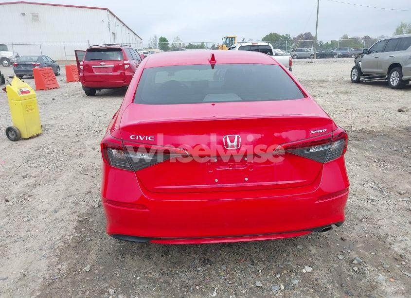 Photo 16 of 2022 Honda Civic SPORT (VIN 2HGFE2F51NH534607)