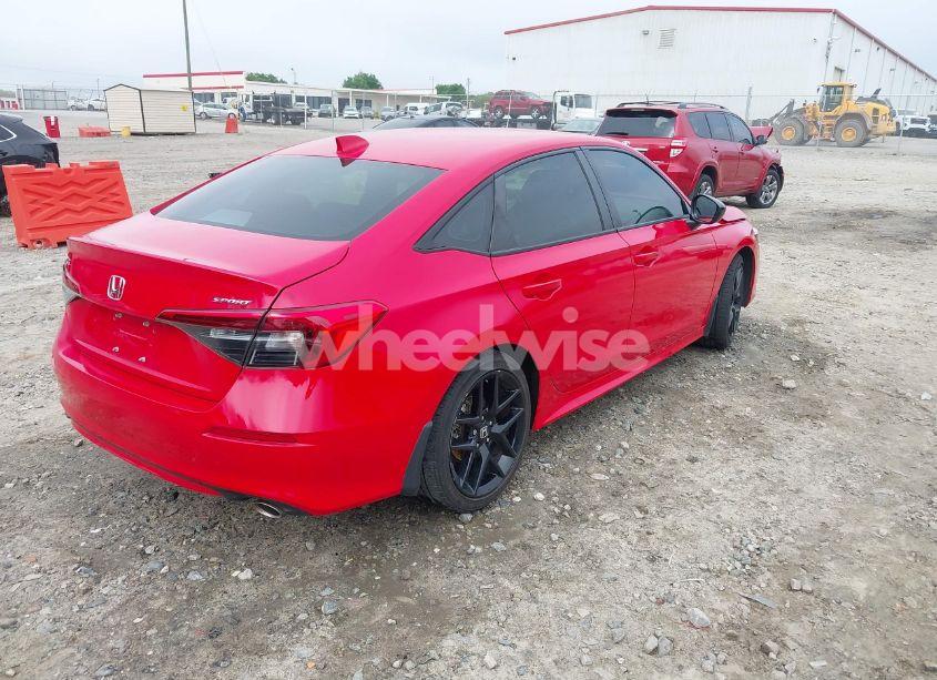 Photo 4 of 2022 Honda Civic SPORT (VIN 2HGFE2F51NH534607)