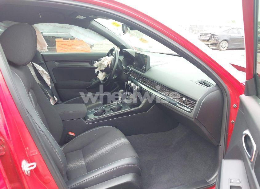 Photo 5 of 2022 Honda Civic SPORT (VIN 2HGFE2F51NH534607)