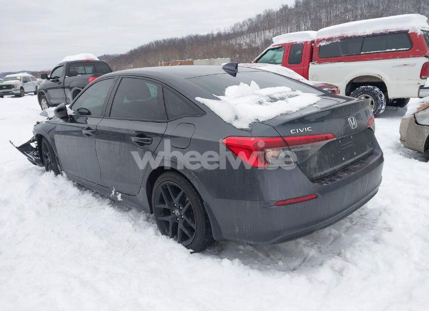 Photo 3 of 2022 Honda Civic SPORT (VIN 2HGFE2F51NH550189)