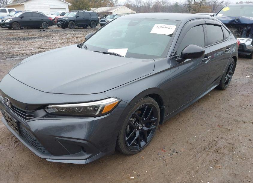 Photo 2 of 2022 Honda Civic SPORT (VIN 2HGFE2F51NH563105)