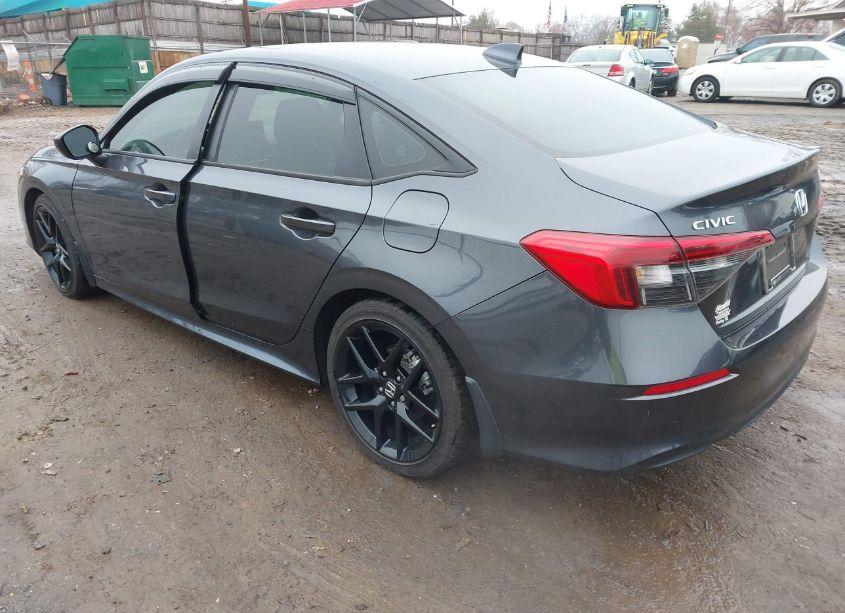 Photo 3 of 2022 Honda Civic SPORT (VIN 2HGFE2F51NH563105)