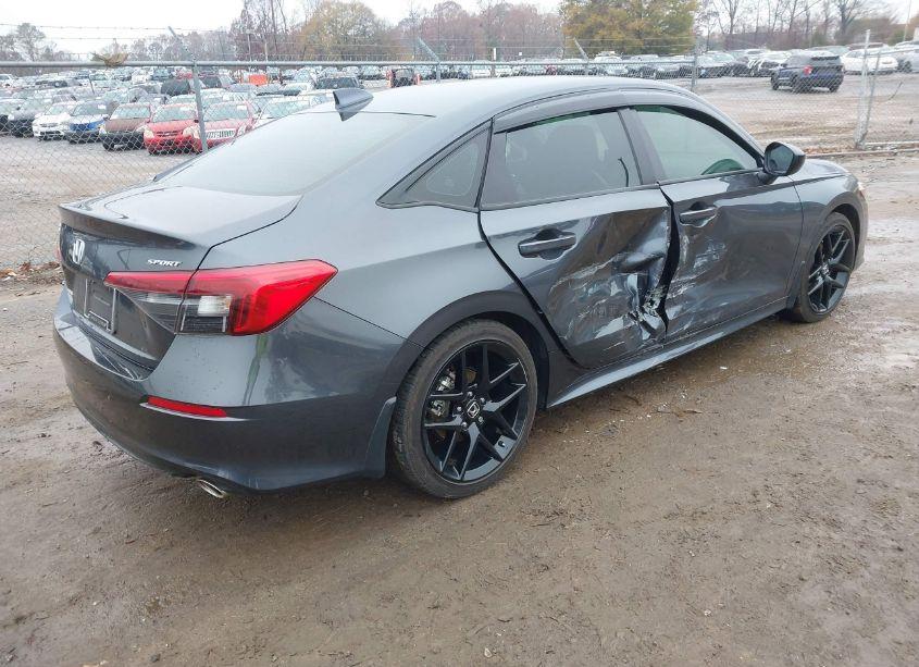 Photo 4 of 2022 Honda Civic SPORT (VIN 2HGFE2F51NH563105)