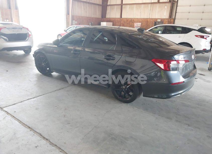 Photo 3 of 2022 Honda Civic SPORT (VIN 2HGFE2F51NH570927)