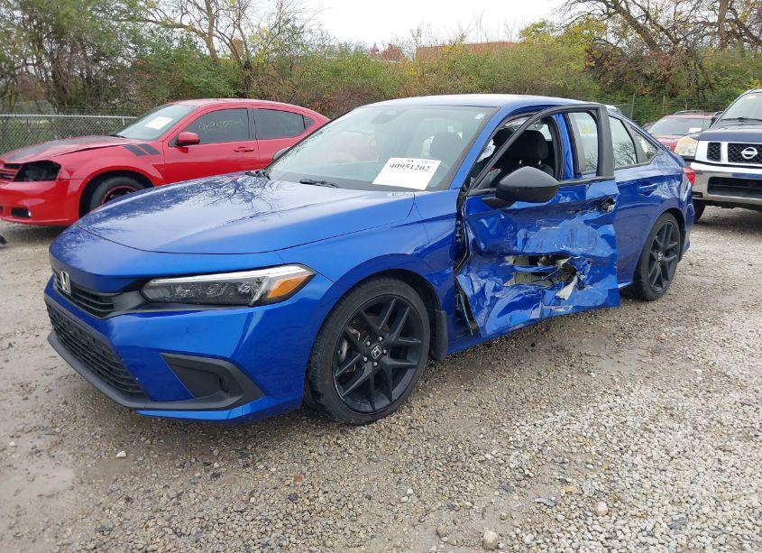 Photo 2 of 2022 Honda Civic SPORT (VIN 2HGFE2F51NH576064)
