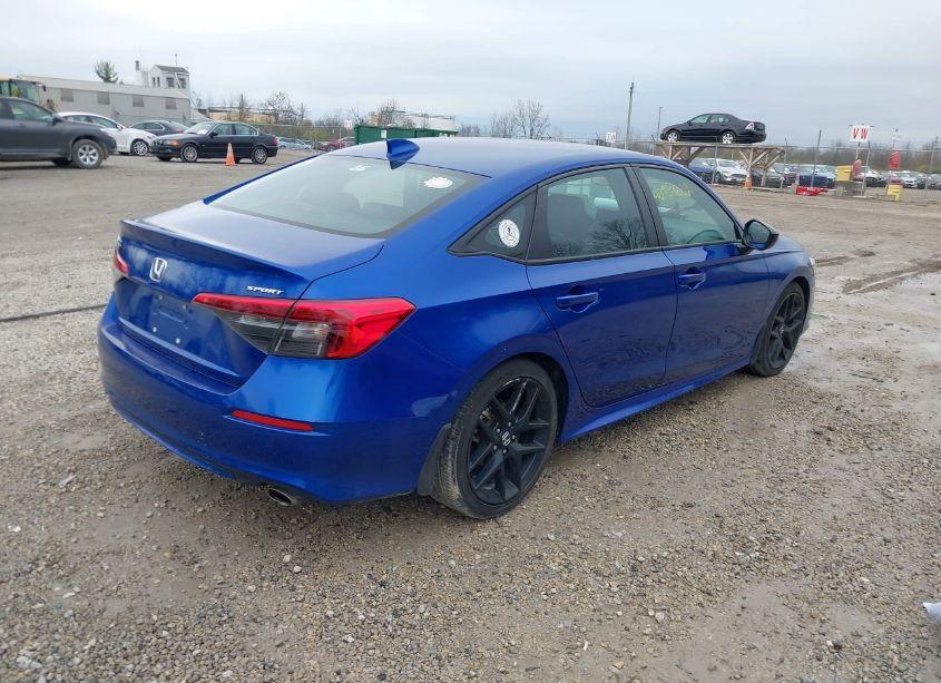 Photo 4 of 2022 Honda Civic SPORT (VIN 2HGFE2F51NH576064)