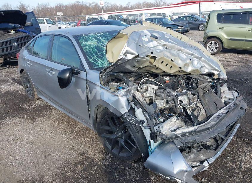 2022 Honda Civic SPORT (VIN 2HGFE2F51NH589705) main photo