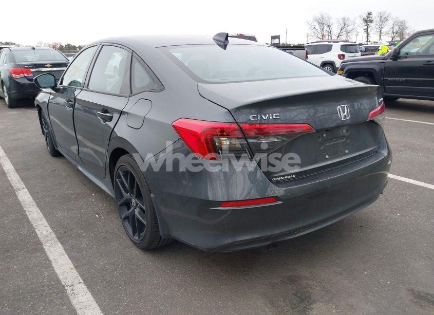Photo 3 of 2022 Honda Civic SPORT (VIN 2HGFE2F51NH597755)