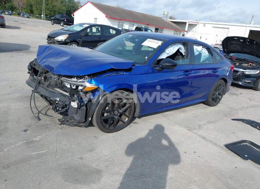 Photo 2 of 2022 Honda Civic SPORT (VIN 2HGFE2F51NH597805)