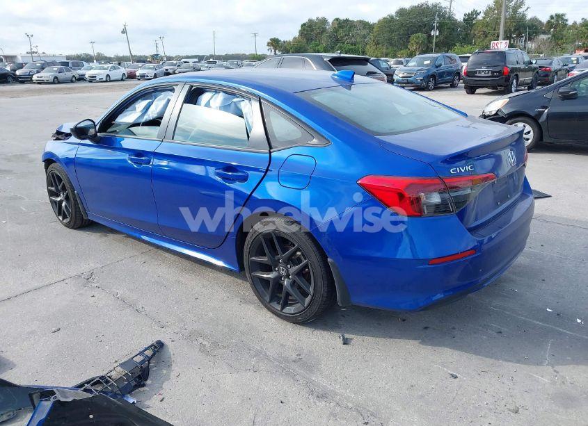 Photo 3 of 2022 Honda Civic SPORT (VIN 2HGFE2F51NH597805)