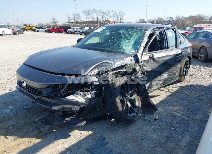 Photo 2 of 2022 Honda Civic SPORT (VIN 2HGFE2F51NH605868)