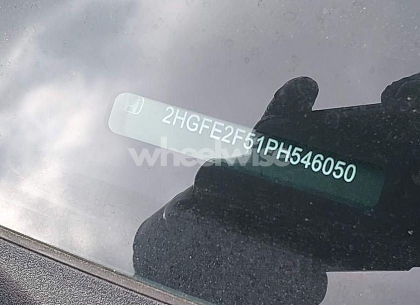 Photo 17 of 2023 Honda Civic SPORT (VIN 2HGFE2F51PH546050)