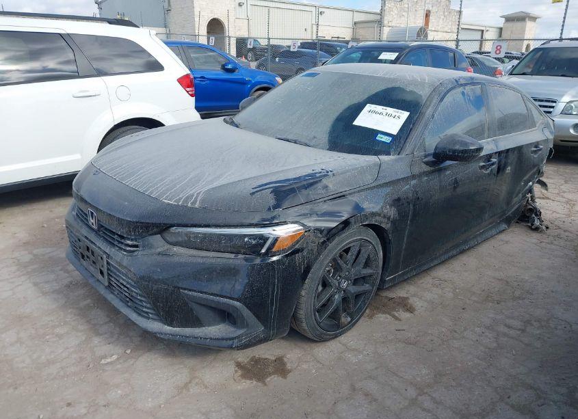 Photo 2 of 2022 Honda Civic SPORT (VIN 2HGFE2F52NH501227)