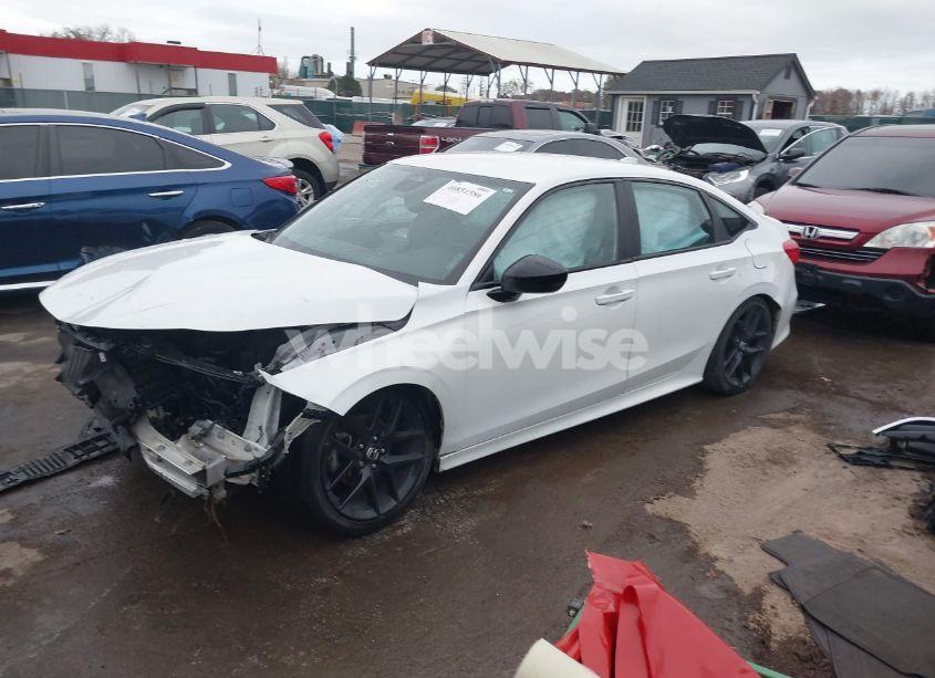 Photo 2 of 2022 Honda Civic SPORT (VIN 2HGFE2F52NH501406)