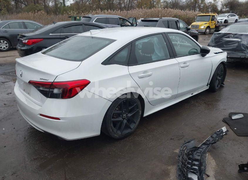 Photo 4 of 2022 Honda Civic SPORT (VIN 2HGFE2F52NH501406)