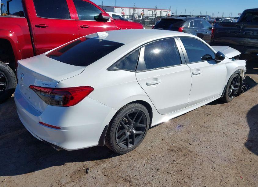 Photo 4 of 2022 Honda Civic SPORT (VIN 2HGFE2F52NH502202)