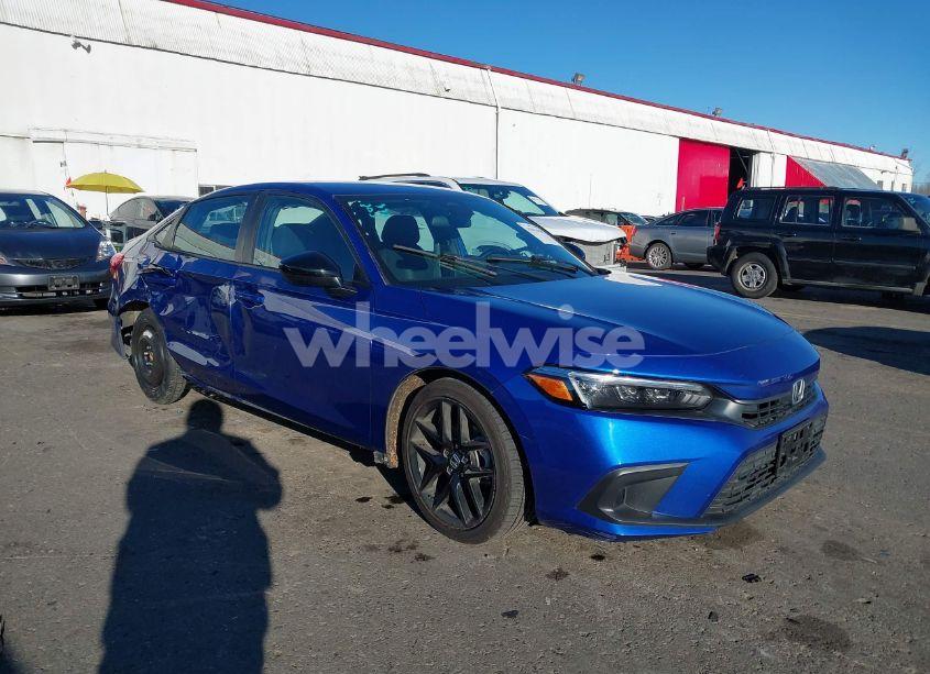 2022 Honda Civic SPORT (VIN 2HGFE2F52NH502877) main photo