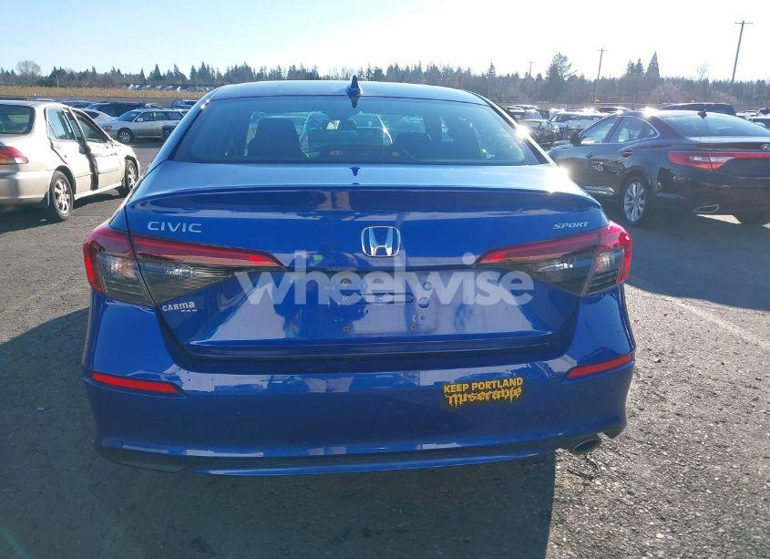 Photo 16 of 2022 Honda Civic SPORT (VIN 2HGFE2F52NH502877)