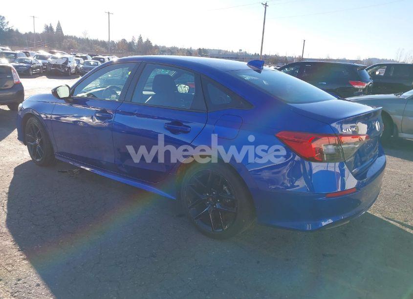 Photo 3 of 2022 Honda Civic SPORT (VIN 2HGFE2F52NH502877)