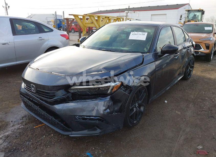 Photo 2 of 2022 Honda Civic SPORT (VIN 2HGFE2F52NH509781)