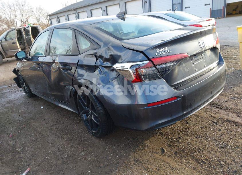 Photo 3 of 2022 Honda Civic SPORT (VIN 2HGFE2F52NH509781)