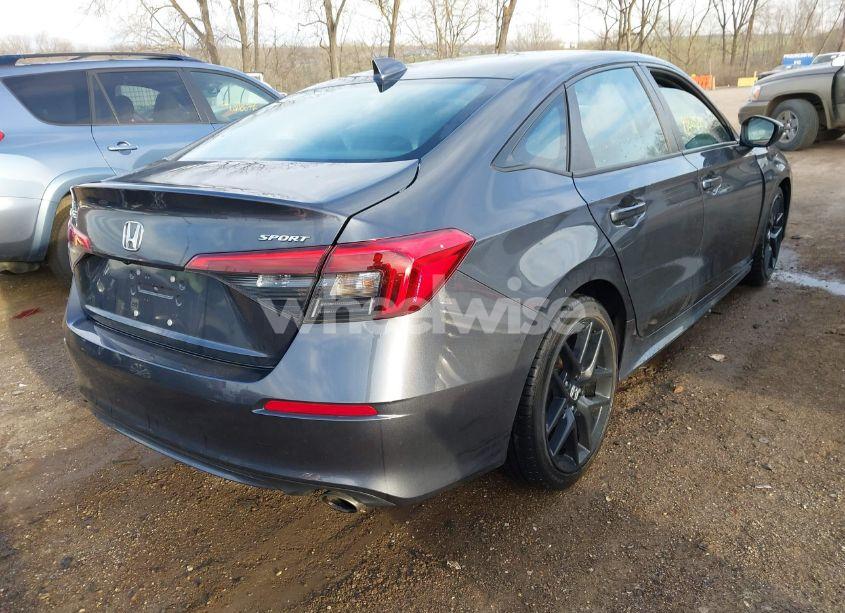 Photo 4 of 2022 Honda Civic SPORT (VIN 2HGFE2F52NH509781)