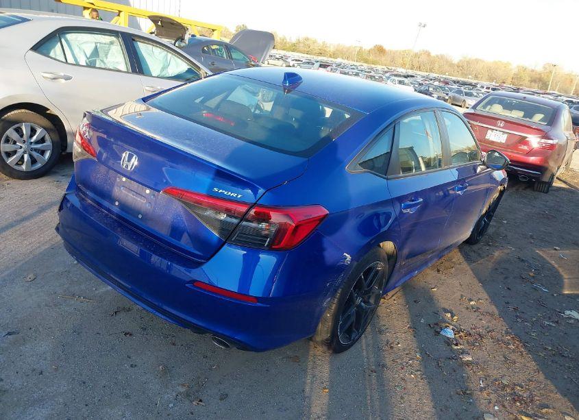 Photo 4 of 2022 Honda Civic SPORT (VIN 2HGFE2F52NH522112)