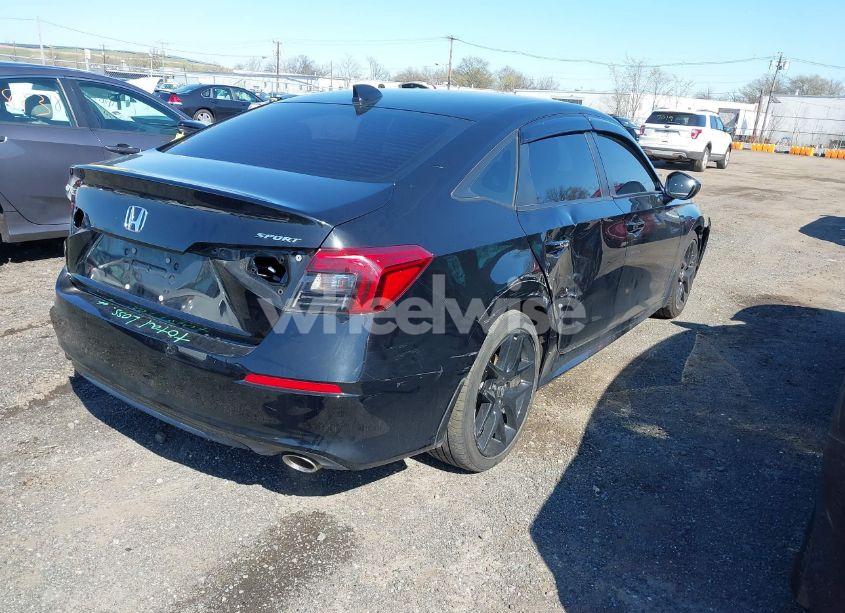 Photo 4 of 2022 Honda Civic SPORT (VIN 2HGFE2F52NH539038)