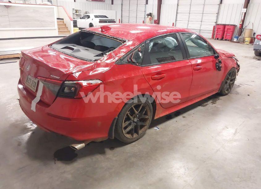 Photo 4 of 2022 Honda Civic SPORT (VIN 2HGFE2F52NH542246)