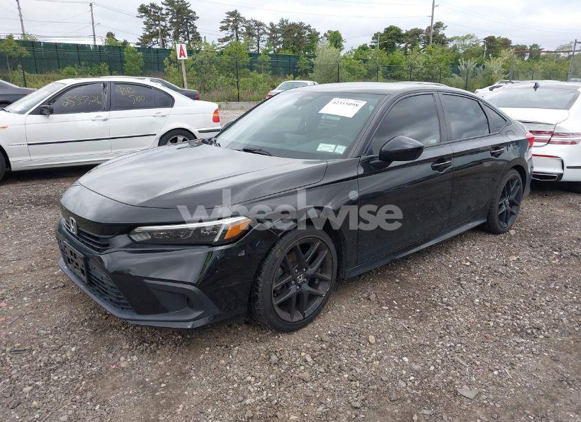 Photo 2 of 2022 Honda Civic SPORT (VIN 2HGFE2F52NH552470)