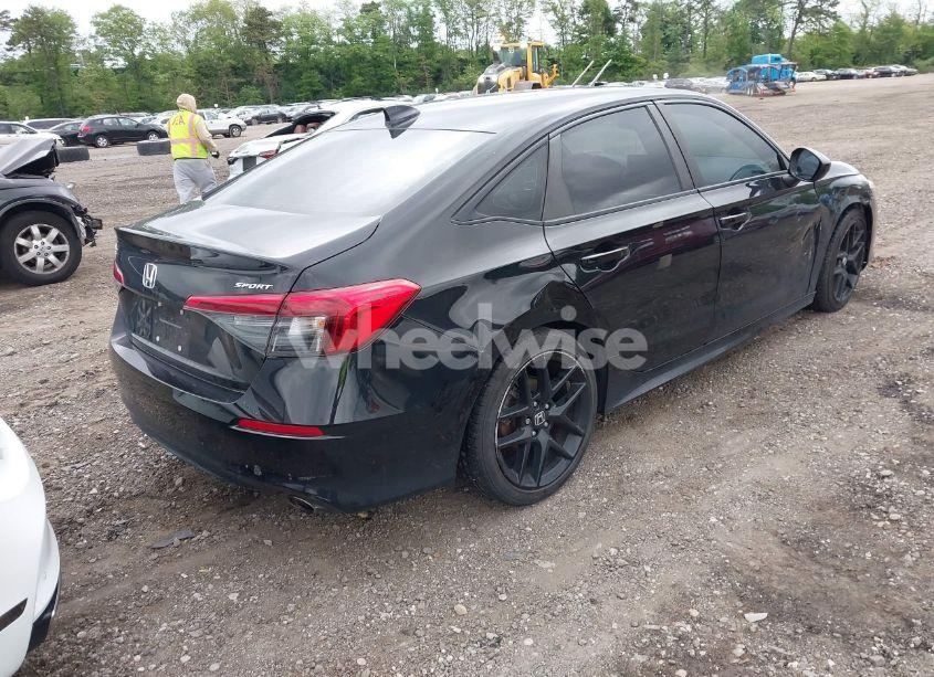Photo 4 of 2022 Honda Civic SPORT (VIN 2HGFE2F52NH552470)