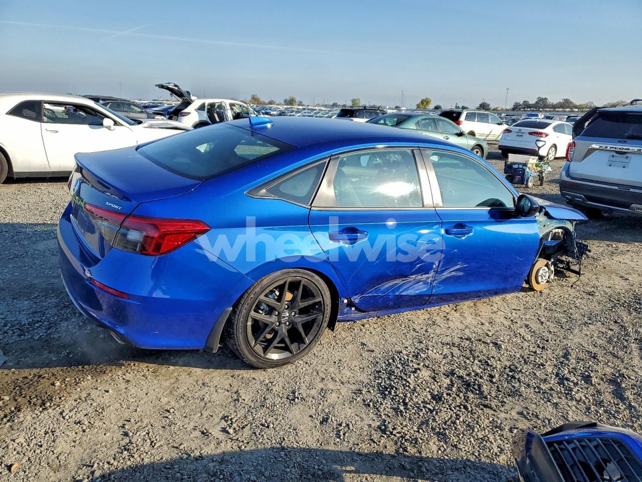 Photo 3 of 2022 HONDA CIVIC SPORT (VIN 2HGFE2F52NH556552)