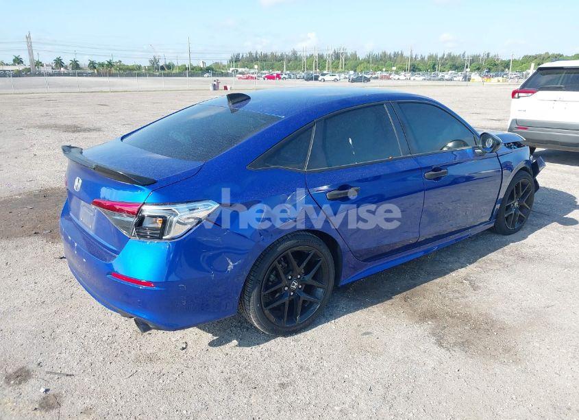 Photo 4 of 2022 Honda Civic SPORT (VIN 2HGFE2F52NH558057)