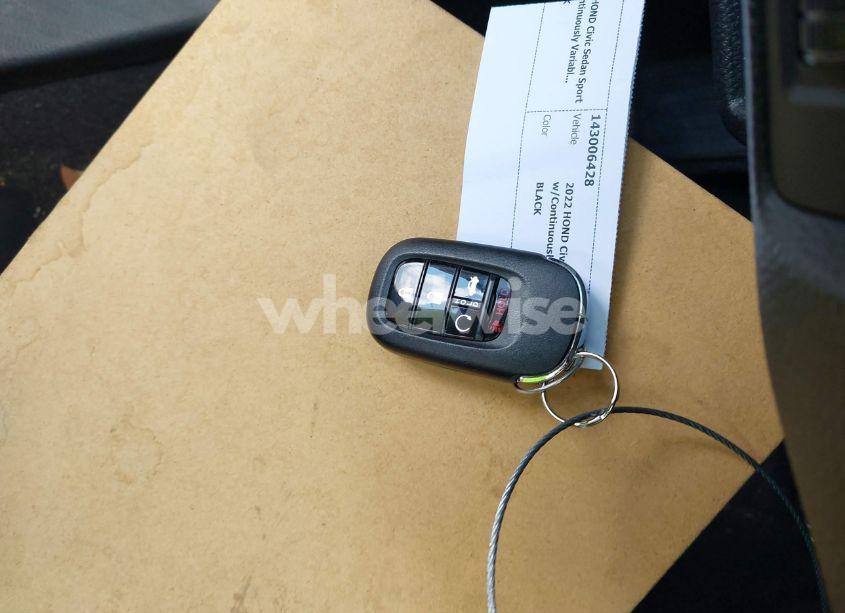 Photo 11 of 2022 Honda Civic SPORT (VIN 2HGFE2F52NH563808)