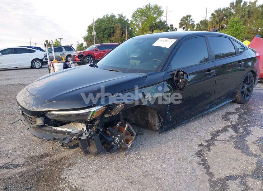 Photo 2 of 2022 Honda Civic SPORT (VIN 2HGFE2F52NH563808)