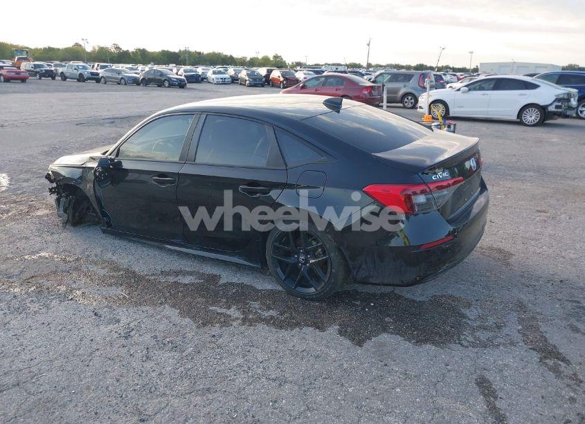 Photo 3 of 2022 Honda Civic SPORT (VIN 2HGFE2F52NH563808)