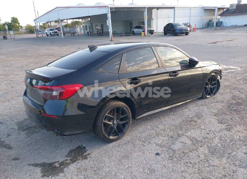 Photo 4 of 2022 Honda Civic SPORT (VIN 2HGFE2F52NH563808)