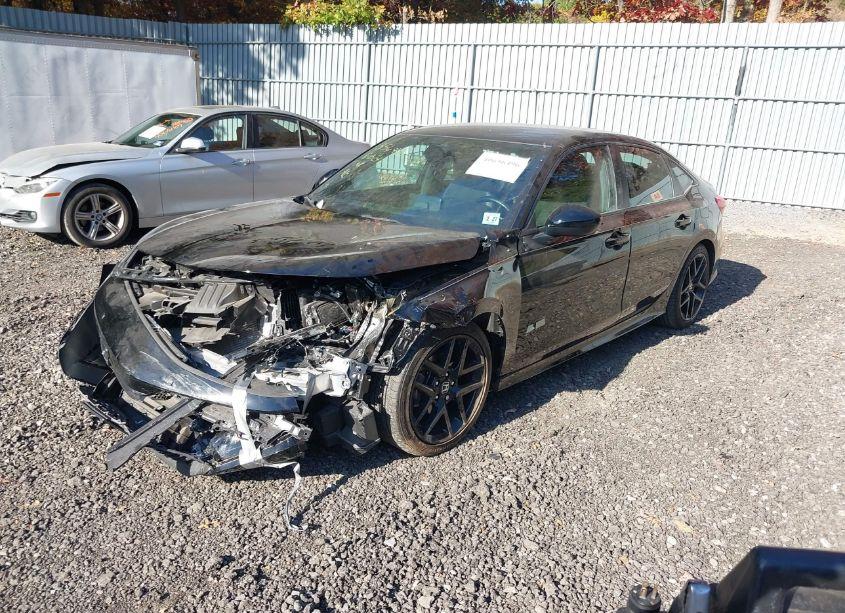 Photo 2 of 2022 Honda Civic SPORT (VIN 2HGFE2F52NH565817)