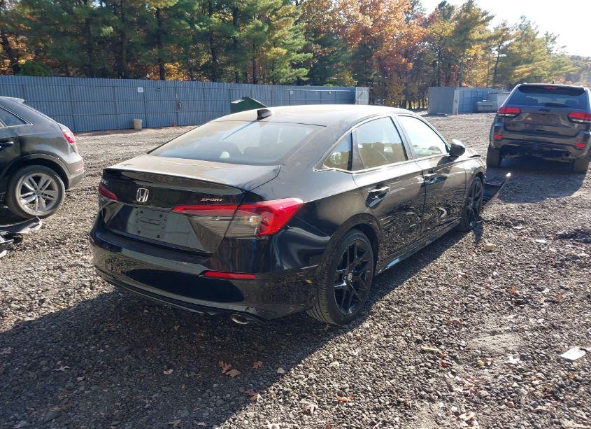 Photo 4 of 2022 Honda Civic SPORT (VIN 2HGFE2F52NH565817)